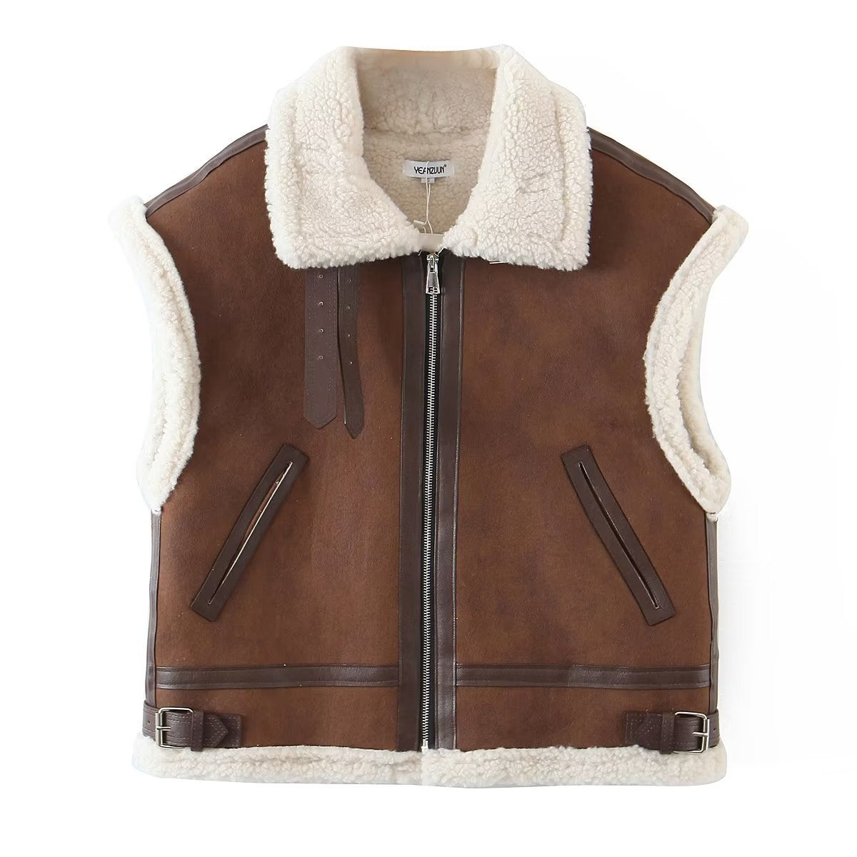 Manteau / Gilet Sans Manches en Fourrure