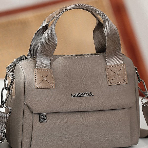 Sac Commuter Rétro-Chic en Nylon Premium