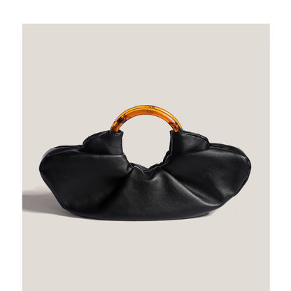 Sac à Main de Créateur avec Anneau Acrylique & Design Géométrique  un tittre cour