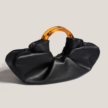 Sac à Main de Créateur avec Anneau Acrylique & Design Géométrique  un tittre cour