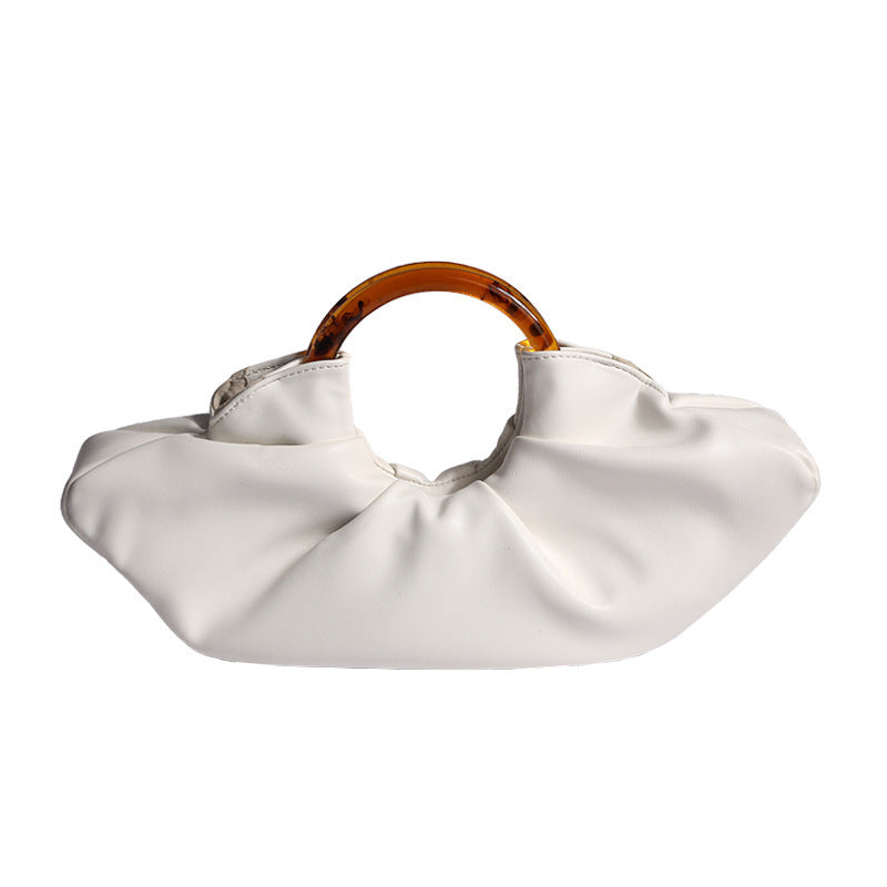 Sac à Main de Créateur avec Anneau Acrylique & Design Géométrique  un tittre cour