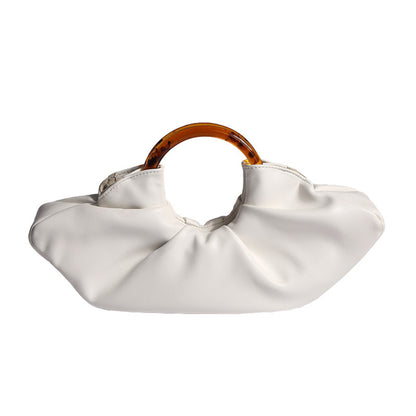 Sac à Main de Créateur avec Anneau Acrylique & Design Géométrique  un tittre cour