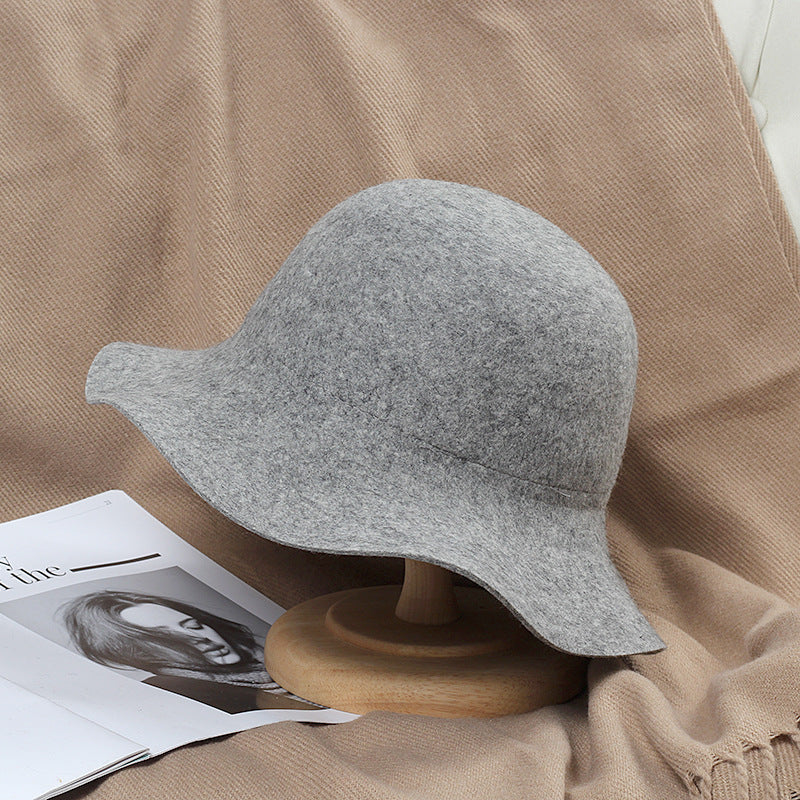 Chapeau Rétro "Wave" en Laine