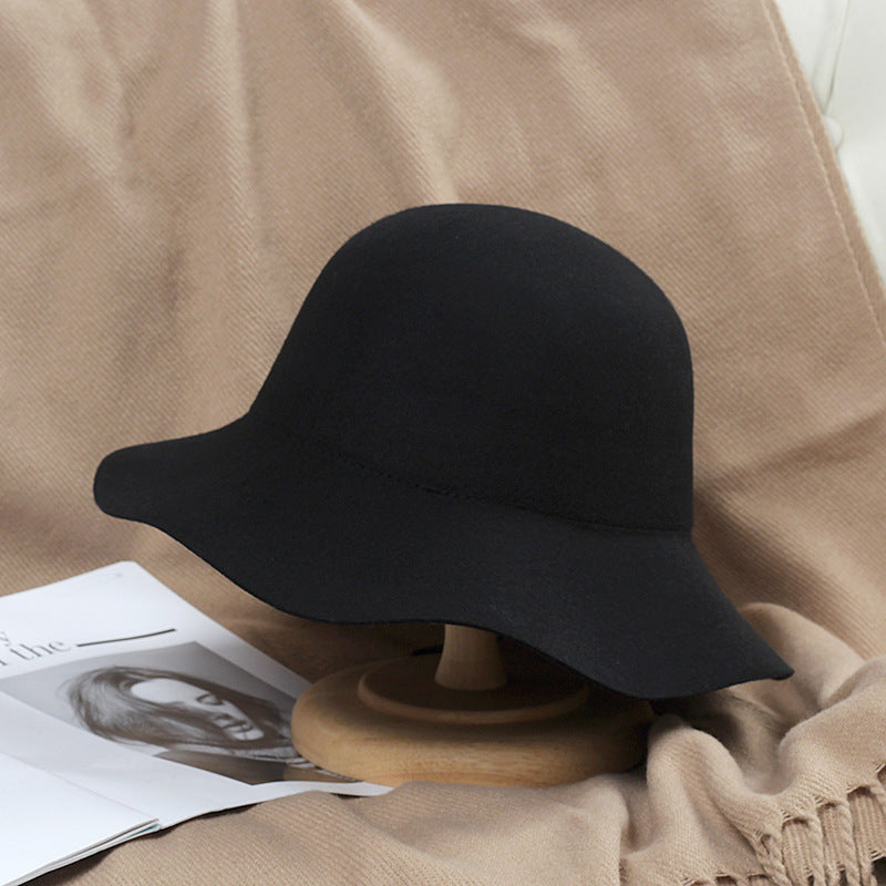 Chapeau Rétro "Wave" en Laine