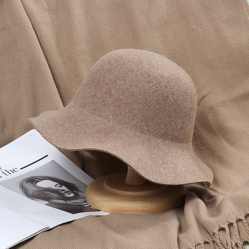 Chapeau Rétro "Wave" en Laine