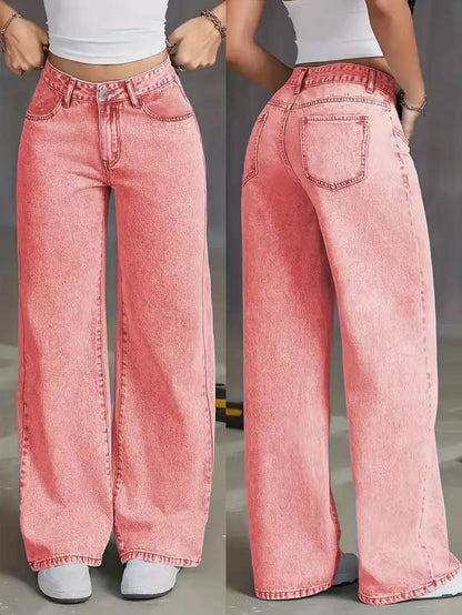 Jean Droit Taille Haute Sweet & Spicy