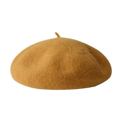 Le Béret Rétro en Laine d'Australie