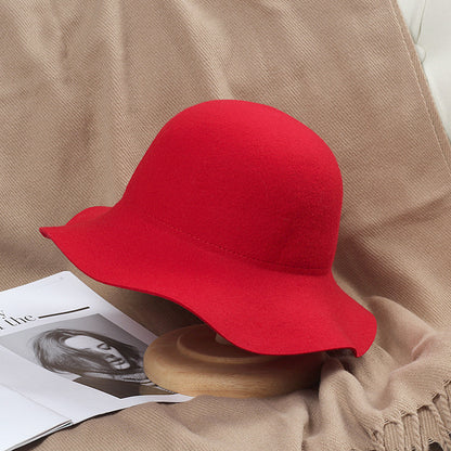 Chapeau Rétro "Wave" en Laine