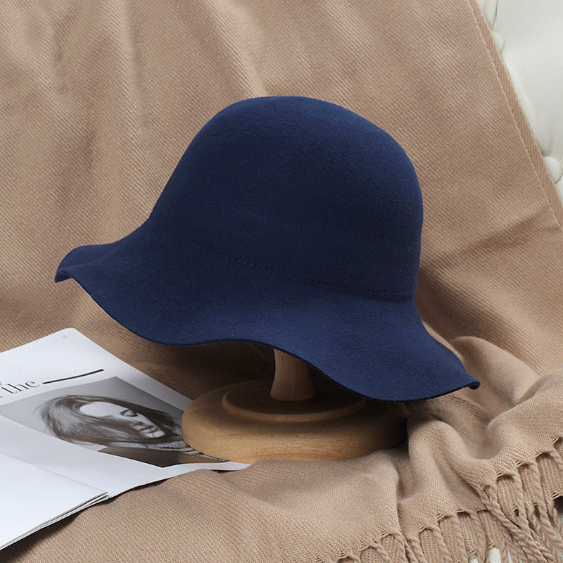 Chapeau Rétro "Wave" en Laine