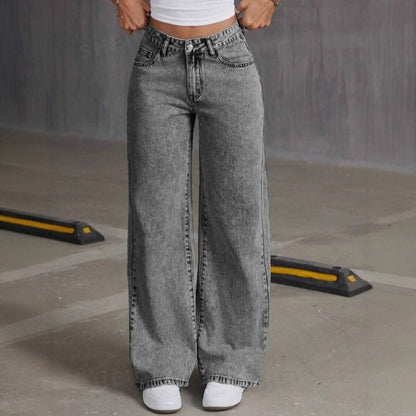 Jean Vintage Brodé Nœud